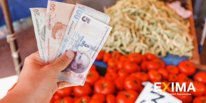 Turkish lira under the pressure of high inflation